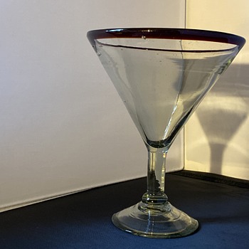 Large vintage hand blown glass  - Art Glass