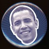 Obama Portrait Pin