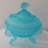 Westmoreland Glass shell & dolphin dish 