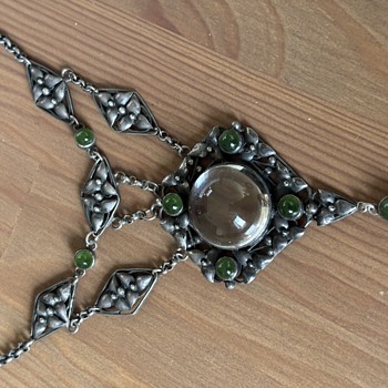 c1905 (Gaskin?) Birmingham School of Arts and Crafts necklace - Arts and Crafts