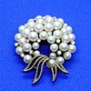 Trifari Pearl Wreath Pin Gems of the Sea