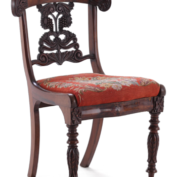 English regency ? mahogany dining chair ... - Furniture