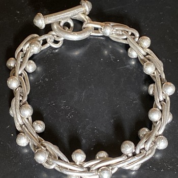 Vintage silver Bracelet  - Fine Jewelry