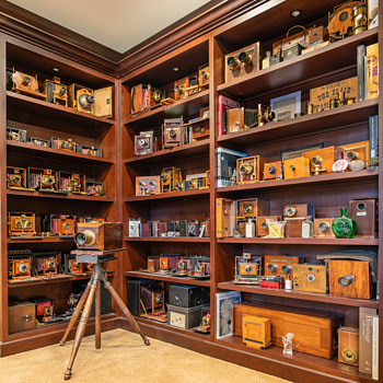 My camera collection display - Cameras