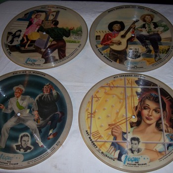 vintage Vogue Picture discs or records - Records