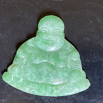 Jade carved Buddha  - Fine Jewelry