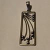 Vintage silver pendant 