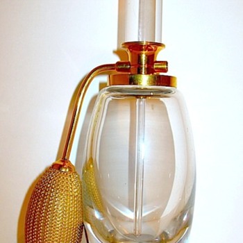 DeVilbiss Perfume Atomizer– Cat #S750-46 - Glass maker unknown - Bottles