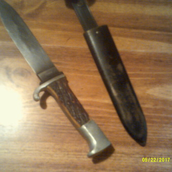 vintage berent steel co. solingen germany youth knife - Sporting Goods