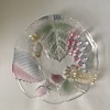 Vintage art Glass Dish 