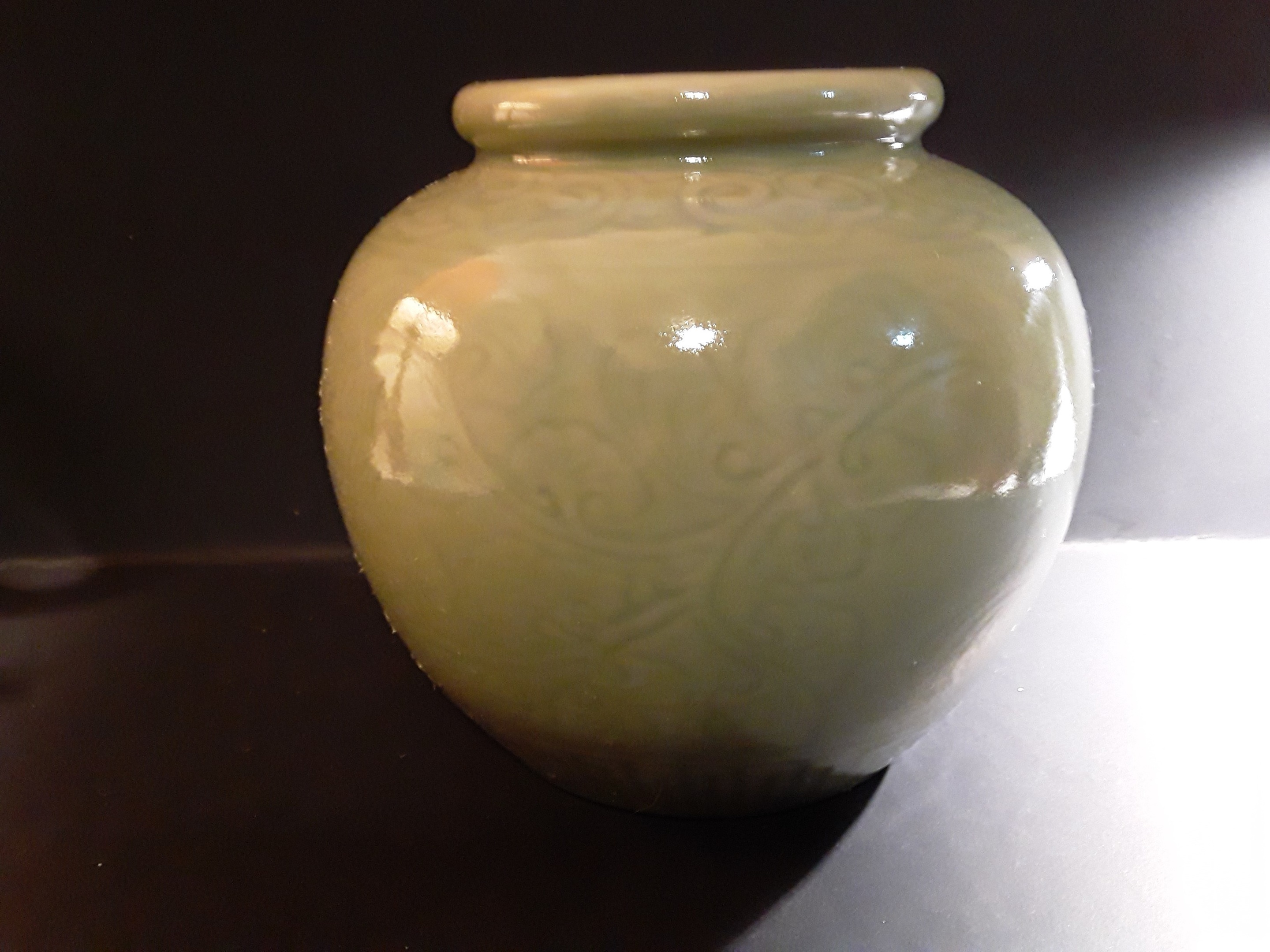 Celadon vase Collectors Weekly