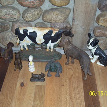 my cast iron critters - Animals
