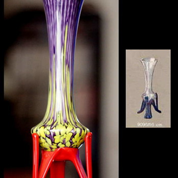 My Latest Welz Aquisition - A Documented Shape In An Easily Identifable Decor - Art Glass