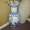 PEACOCK VASE