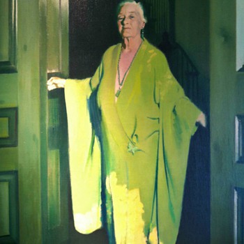 "The Green Lady"  Cornelia "Nell" Flint Cousins Egan By John Northcross Dark Shadows Connection - Fine Art