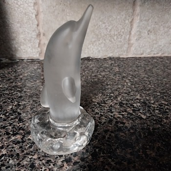 Sweden glass dolphin  - Art Glass