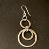 Vintage silver earring