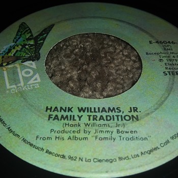 Hank Williams Jr....On 45 RPM Vinyl - Records