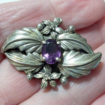 Need Maker's Mark Identified on This Sterling Brooch - Fine Jewelry