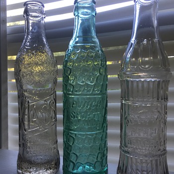 Art Deco Soda Bottles - Bottles