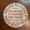 Dallas Rangers Baseball Booster Club Pin