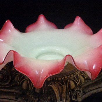 Documented Butler Bros. Bohemian Art Glass Bowl - Art Glass