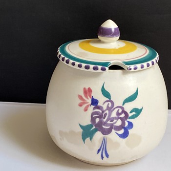 Vintage sugar jar  - Pottery