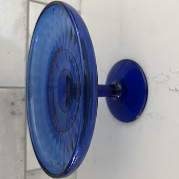 Depression Era Glass Cake Stand - Kitchen