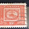 Vintage Canadian stamp 