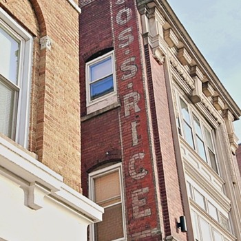 Ghost Sign, Wilkes-Barré, PA - Advertising