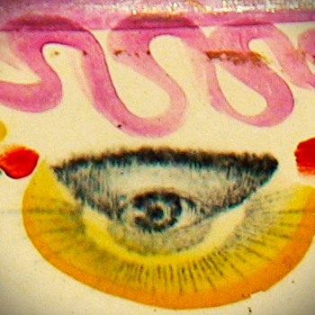 Sunderland Pink Lustre Plaque "Prepare to Meet Thy God" John Carr's Low Lights Pottery North Shields UK Circa 1860 - Pottery