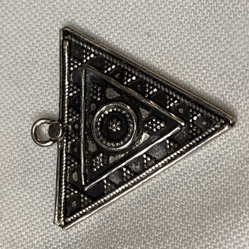Vintage silver pendant 