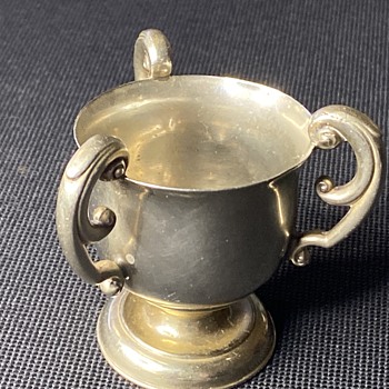 Antique Silver Trophy  - Sporting Goods