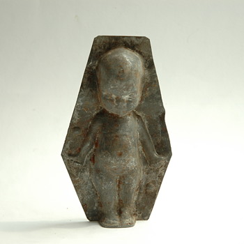 old chocolate mold - child - Kitchen