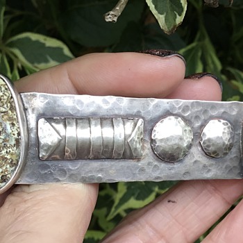 Interesting Silver Brooch - Fine Jewelry