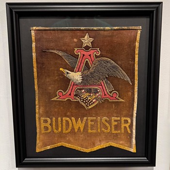 Pre-Prohibition Budweiser Banners 