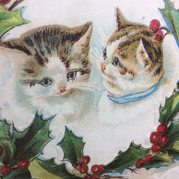 Meow-y  Christmas to all CW in 1909 