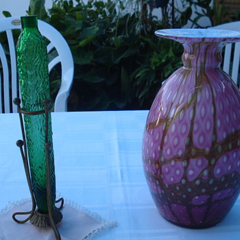 A great Ruckl vase - Art Glass