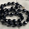 Vintage faceted necklace 