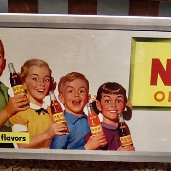 1950s NEHI Trolley sign - Signs