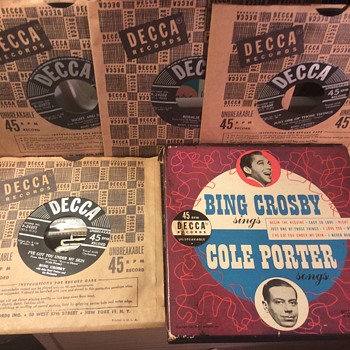 8Sides oF 45’s , Bing Crosby sings Cole Porter in 1950 