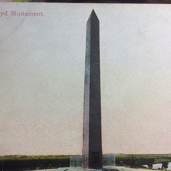 Pink sick  Charles Floyd  monument 