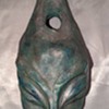 ceramic mask (Italian?)