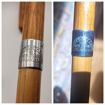 1933 Chicago World's Fair Prosperity Cane  - Accessories