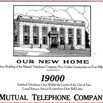 Mutual Telephone Company - Advertising