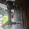 Antique white sewing machine. 