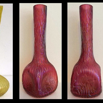 The Maze Décor – A Surface Texture I Believe To Be Welz Production – And This Post Explains Why!! - Art Glass