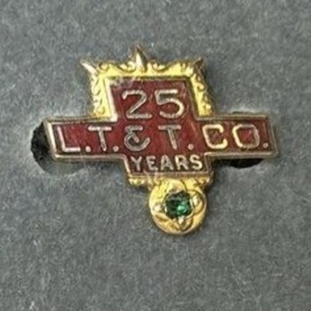 Lincoln Telephone & Telegraph Pin - Advertising
