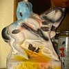Antique George Washington Chalkware Figure 
