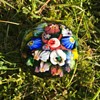 Australian studio art glass millefiori paperweight - M B (Bernard) Stonor